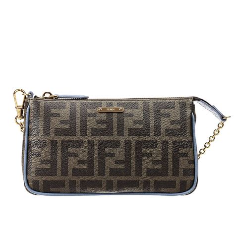 fendi clutch blue|fendi clutch wallet.